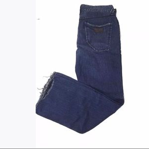 STITCH'S AUTHENTIC TAILORED DENIM DISTRESSED PANTS